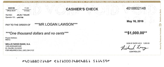 people that matter accomplishments as a cashier
